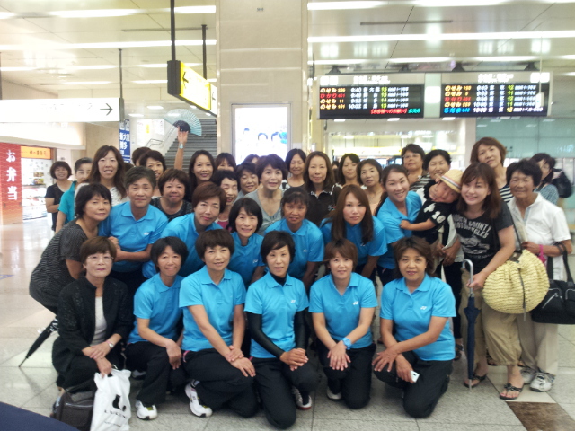 全日本レディース決勝出発式 全日本レディース決勝出発式