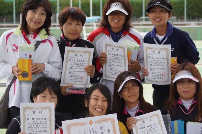 ふじAブロック入賞者の皆さん ふじAブロック入賞者の皆さん