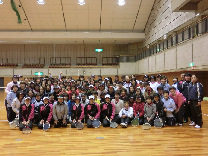 ナガセケンコー&レディース全員写真 ナガセケンコー&レディース全員写真