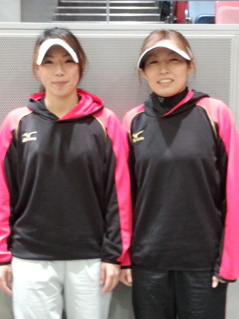 ジャパンカップ出場平尾・古賀ペア ジャパンカップ出場平尾・古賀ペア