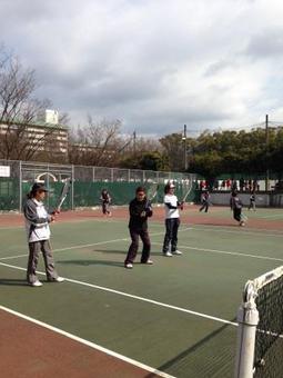 構え方のアドバイス（皆さん真剣です）(23KB)