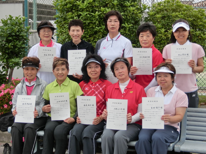 シニアレディース代表の皆さん シニアレディース代表の皆さん
