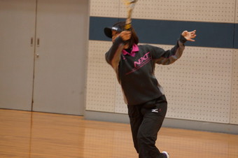 大野美紗子氏とナガセケンコー選手(55KB) 大野美紗子氏とナガセケンコー選手(55KB)