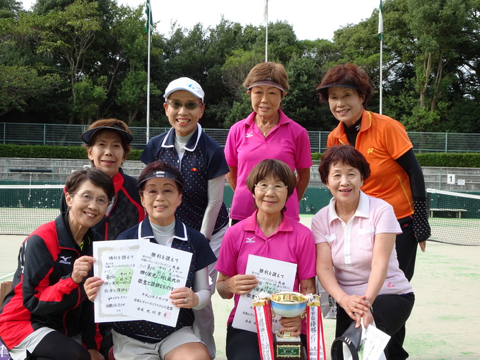 第43回近畿レディース大会最終日入賞者 第43回近畿レディース大会最終日入賞者
