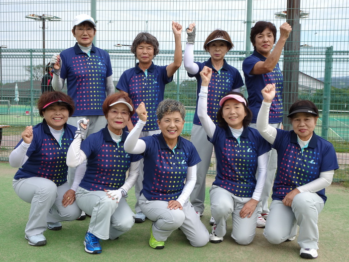 シニアレディース結団式