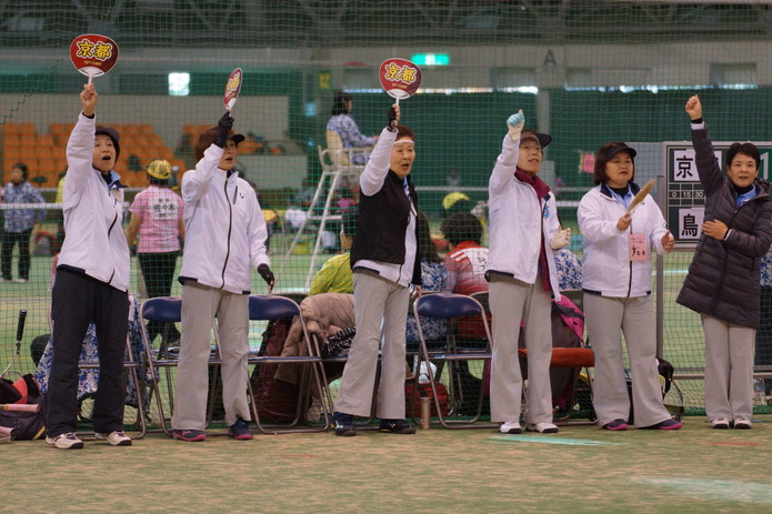 シニアレディース決勝大会京都チーム頑張りました！