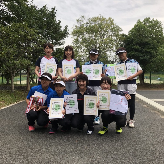 第45回記念近畿レディース大会最終日　入賞者