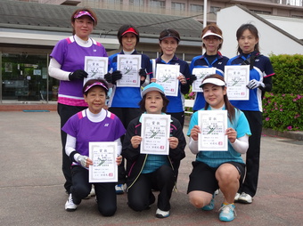 ふじA・ふじBブロック入賞の皆さん(184KB) ふじA・ふじBブロック入賞の皆さん(184KB)