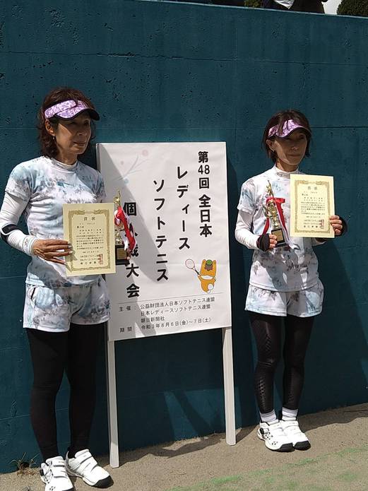 全日本レディース個人戦群馬大会入賞者 全日本レディース個人戦群馬大会入賞者