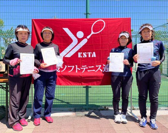 第1回近畿シニア選手権大会入賞者 第1回近畿シニア選手権大会入賞者