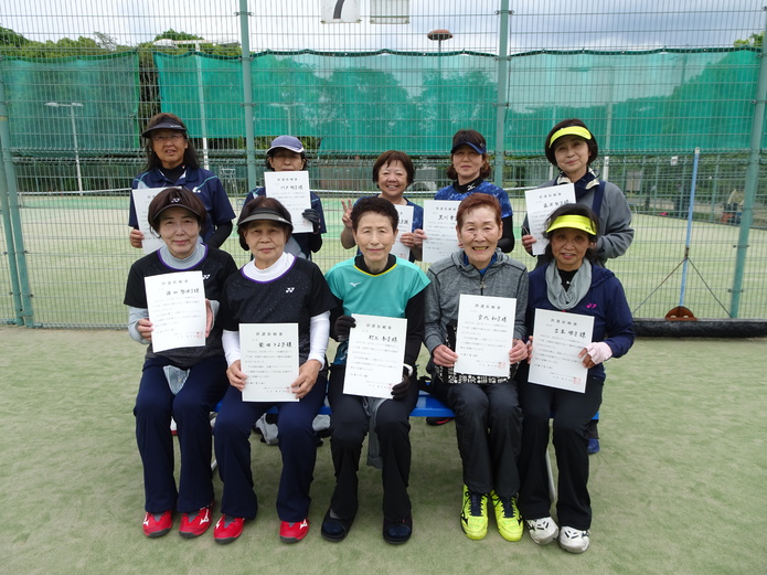 全日本レディースシニアの部京都府予選会 全日本レディースシニアの部京都府予選会