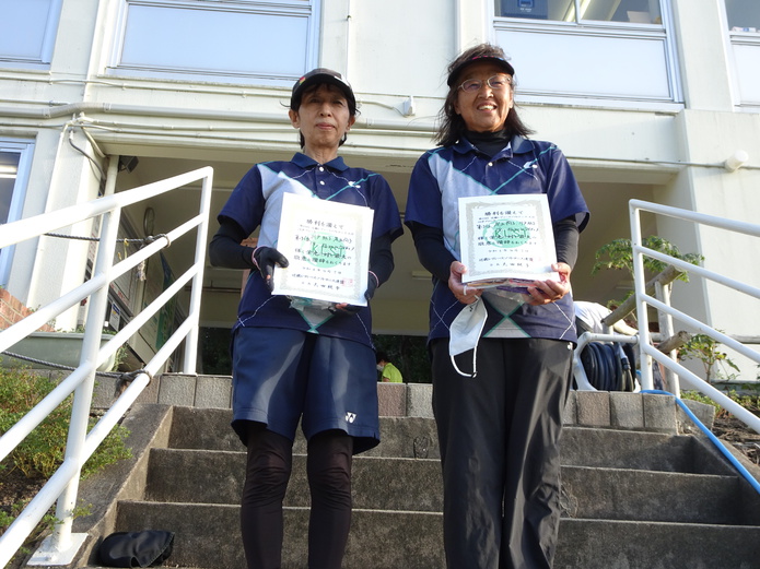 近畿レディース大会「あやめ・はぎ」入賞者