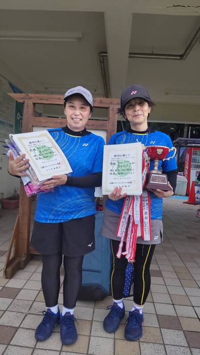 近畿レディース大会最終日入賞者 近畿レディース大会最終日入賞者