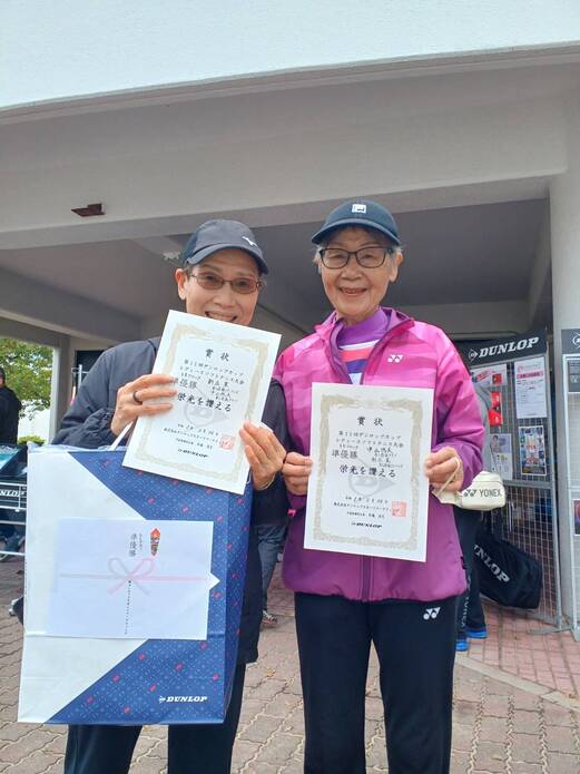 ダンロップカップ2日目入賞者(京都レディース) ダンロップカップ2日目入賞者(京都レディース)