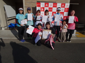 ふじBブロック入賞の皆さん(161KB) ふじBブロック入賞の皆さん(161KB)