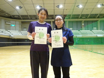 ふじB入賞者(先日写真が撮れなかったペアす)(150KB) ふじB入賞者(先日写真が撮れなかったペアす)(150KB)